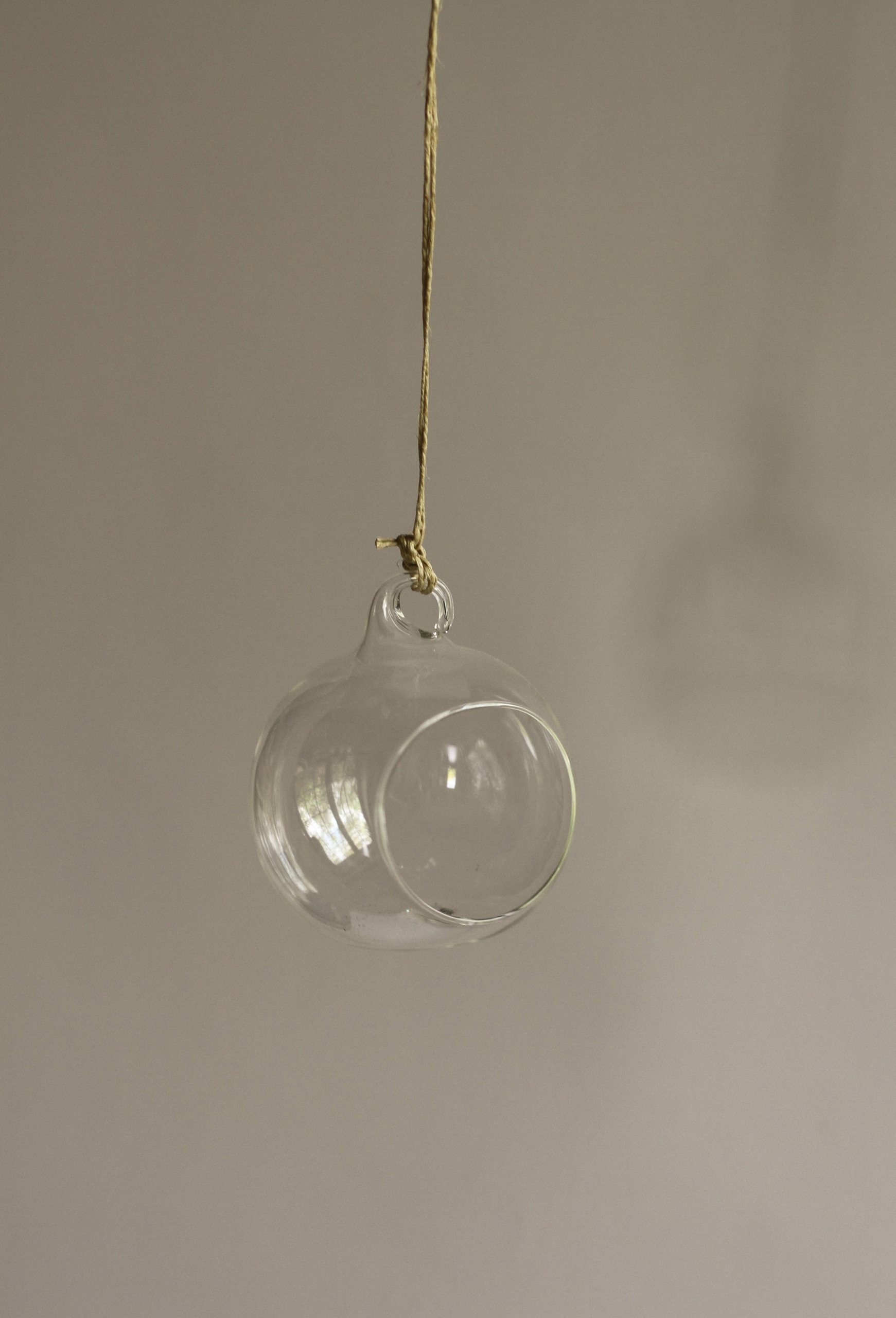 Gömb üveg dísz - 8 cm