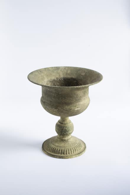 Talpas kaspó - fém - 30 cm