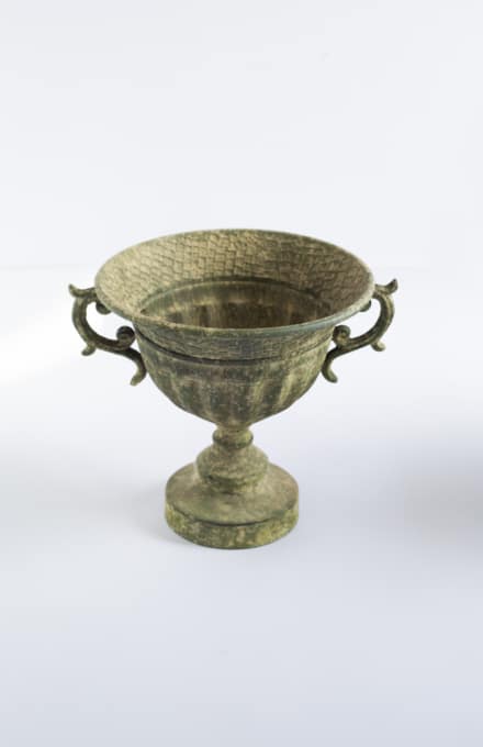 Talpas kaspó - fém - 24 cm