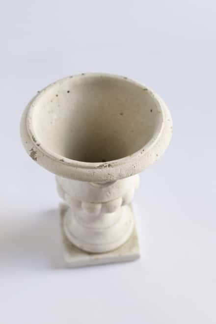 Talpas kaspó - beton - 20 cm - Image 2