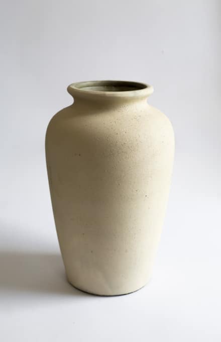 Kőváza - 44 cm - bézs